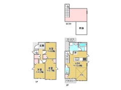 小金井市梶野町1丁目　条件付き売地　全2区画