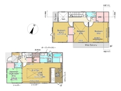 日野市落川　新築分譲住宅　全1棟