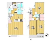 昭島市緑町2丁目　新築分譲住宅　全3棟