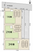 立川市西砂町3丁目　新築分譲住宅　全3棟