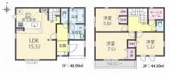 府中市栄町1丁目　新築分譲住宅　全1棟