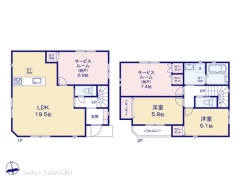 小金井市貫井南町514　2棟　2号棟