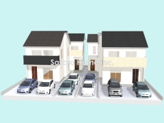 稲城市東長沼　新築分譲住宅　全4棟