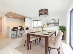 オープンでのびやかな空間を生み出すこだわりの「広がり」と「ゆとり」。家族と過ごす時間を大切にした住空間です。※家具等はCG加工しております。■小金井市貫井南町1　新築一戸建て■