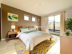 お陽さまの光、爽やかな風をたっぷり取り込めます。室内はいつも明るい印象なので気持ちの良い朝を迎えられます。毎日の生活も明るくなりそう
※家具はCG加工しております。■八王子市緑町　新築一戸建て■