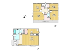 間取り図■府中市四谷4丁目　新築戸建て■