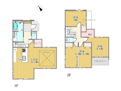 4号棟間取り図■八王子市兵衛2　新築一戸建■