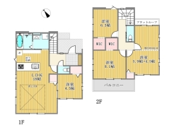 3号棟間取り図■八王子市兵衛2　新築一戸建■