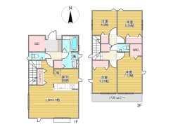間取り■昭島市福島町3　新築一戸建て■