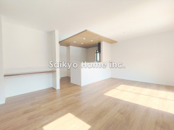 居心地の良いリビングは自然と家族が集まるコミュニケーションスペースとして活用できます。
■昭島市福島町3　新築一戸建て■