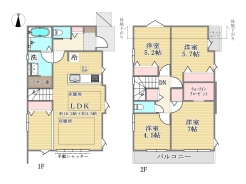 間取り図■府中市北山町2　新築一戸建て■