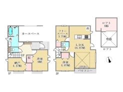 間取り図■昭島市朝日町3　新築一戸建て■
