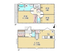 間取り■三鷹市北野2　新築一戸建て■