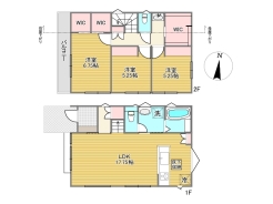 間取り■三鷹市北野2　新築一戸建て■