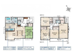 3号棟間取り■日野市栄町4　新築一戸建て■