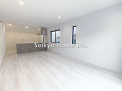 2階リビングのため、日当たり良好！家族が集まるLDKは暖かく快適な空間をご用意しました！
■立川市柏町3　新築一戸建■