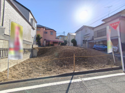 現地外観写真■多摩市諏訪1　建築条件なし売地■