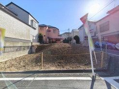 現地外観写真■多摩市諏訪1　建築条件なし売地■