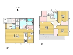 3号棟間取り図■立川市柏町4　新築一戸建■