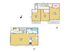 4号棟間取り図■立川市柏町4　新築一戸建■