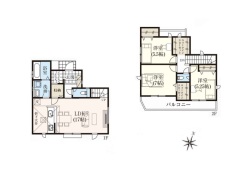8号棟間取り図■立川市柏町4　新築一戸建■