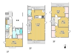 間取り図■府中市寿町3　新築一戸建■