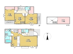 間取り■立川市砂川町1　新築一戸建て■