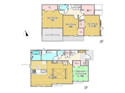 間取り図■日野市新井1　新築一戸建■