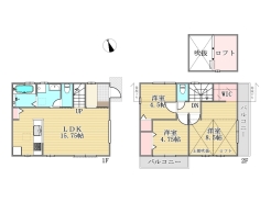 間取り図■府中市白糸台3　新築一戸建て■