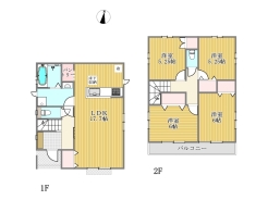 B号棟間取り図■小平市小川町1　新築一戸建■