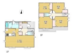 間取り■小平市小川町1　新築一戸建て■