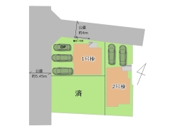 区画図■国分寺市高木町3　新築一戸建て■