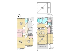 2号棟間取り図■国分寺市高木町3　新築一戸建て■