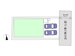 区画図■三鷹市上連雀9丁目　新築戸建て■