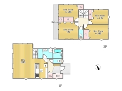 2号棟間取り図■日野市日野本町3　新築一戸建■