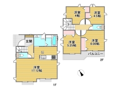 A号棟間取り図■府中市住吉町3丁目　新築戸建て■