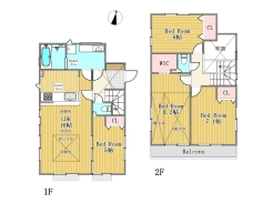 3号棟間取り図■府中市四谷2　新築一戸建■