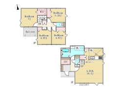 間取図■府中市新町3　新築一戸建て■