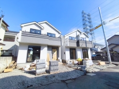 建築工事も始まりました！2026年2月の完成を目指しています。エコジョーズ等欲しい設備も満載です■府中市紅葉丘3　新築一戸建て■