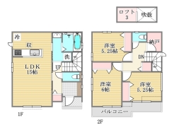 A号棟間取り図■府中市紅葉丘3　新築一戸建て■