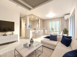 広々としたリビングには床暖房を完備。家族が一番集まる場所は暖かい快適空間をご用意しました。※家具等はCG加工しております。■日野市日野本町5丁目　新築戸建て■