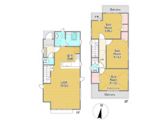 間取り■日野市三沢　新築一戸建て■