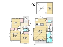 1号棟間取り図■国分寺市内藤1丁目　新築戸建て■