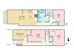 3号棟間取り図■小平市喜平町1　新築一戸建て■
