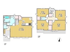 3号棟間取り図■府中市日新町5　新築一戸建■