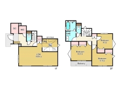 7号棟間取り図■八王子市館町　新築戸建て■