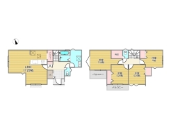 10号棟間取り図■八王子市館町　新築戸建て■