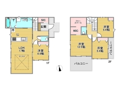 間取り■八王子市打越町　新築戸建て■