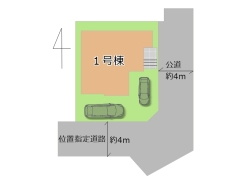 区画図■国分寺市並木町1　新築一戸建て■