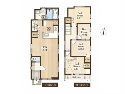 間取図■国分寺市本多3　新築一戸建て■